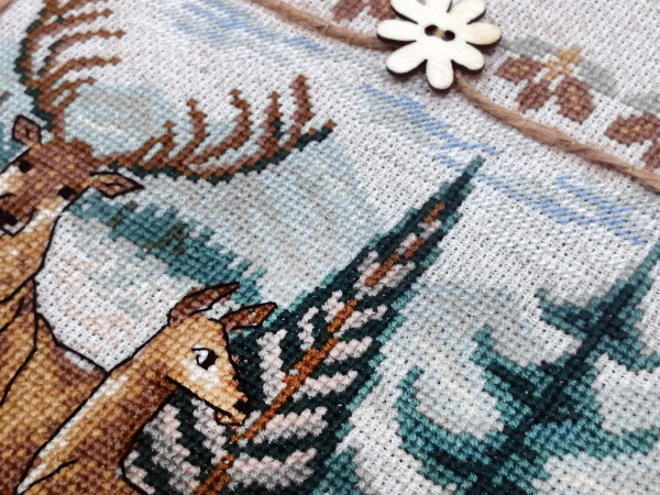 Набор для вышивания "Олени". Арт 03.017.11