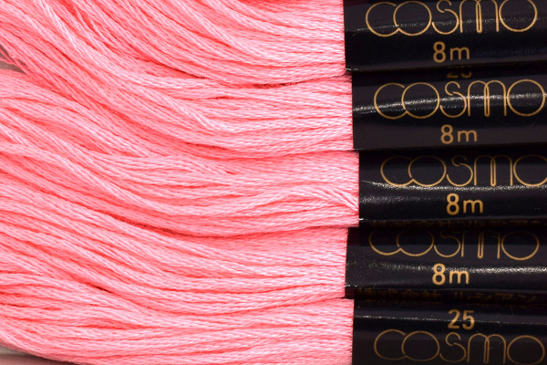 Мулине COSMO однотонный цвет  106       . Арт 25-6/106       