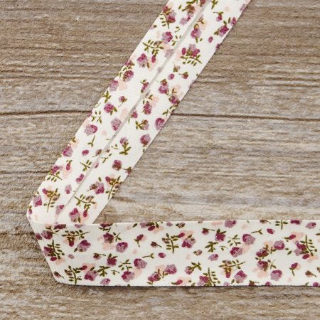 Косая бейка с рисунком SAFISA, арт.6592, 20 мм, 20 м, цвет 02. Арт 6592-20мм-02