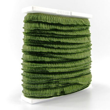 Бахрома декоративная, 30 мм, цвет зеленый. Арт BT - 30c - col.B-19