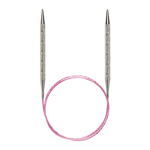 Спицы металлические круговые супергладкие addiUnicorn, №8, 120 см.