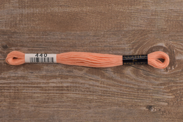 Мулине COSMO однотонный цвет  440       . Арт 25-6/440       