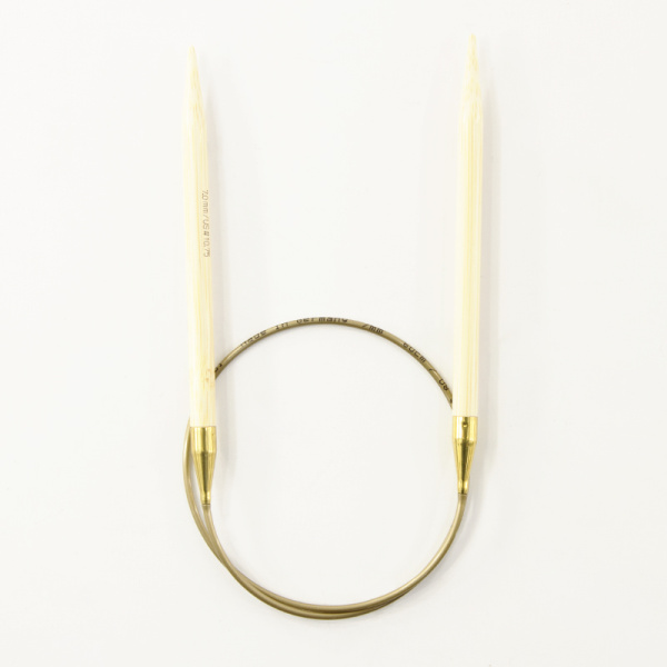Спицы, круговые, бамбук addiNature BAMBOO №7, 60 см. Арт 555-7/7-60
