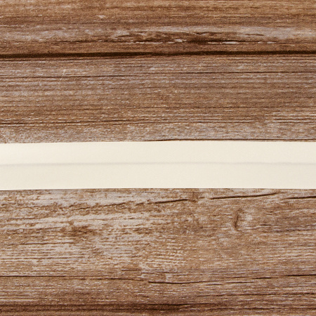 Косая бейка атласная 30 мм, 25 м, цвет 56, кремовый. Арт 6260-30мм-56            