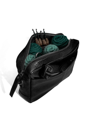 Проектная сумка через плечо "Sandnext" Black. Арт QB-4737/Black