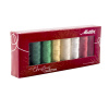 Набор с нитками Poly Sheen и Metallic в подарочной упаковке, 8 катушек. Арт CHRISTMAS8-KIT