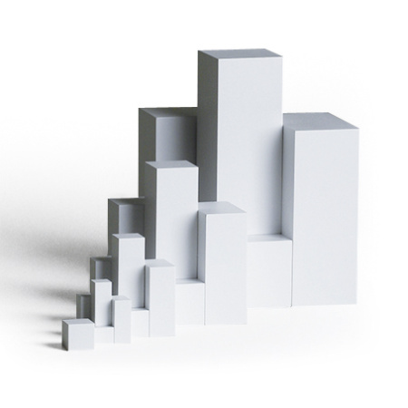 Конструктор дизайнерский NAEF CLASSIC "Tectus" 6+, золотое сечение, дерево, 2 цвета, 23 детали. Арт 9515