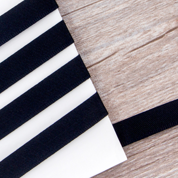 Тесьма брючная PEGA, цвет темно-серый, 15 мм. Арт 815744215G7741