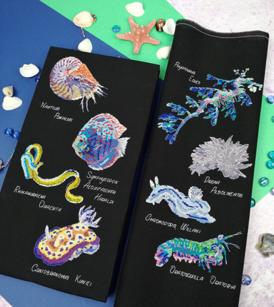 Набор для вышивания "Подводные обитатели". Арт 03.019.05