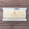 Вышитое шитье на батисте  IEMESA, 70 мм, длина 14 м, цвет белый. Арт I058/01