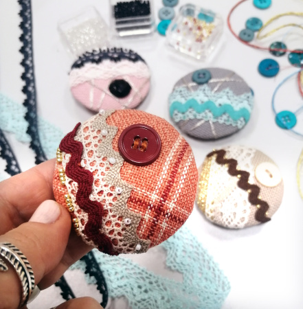 Набор для создания броши "Терракот". Арт 30.002.02