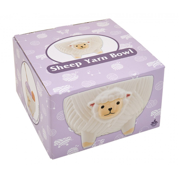 Клубочница для пряжи "Овечка", 16 см. Арт 4917.3