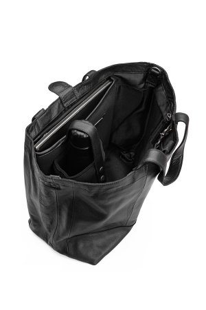 Сумка шоппер "Hiba" Black. Арт QB-4349/Black