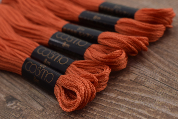 Мулине COSMO однотонный цвет  2343      . Арт 25-6/2343      