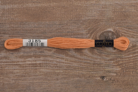 Мулине COSMO однотонный цвет  3185      . Арт 25-6/3185      