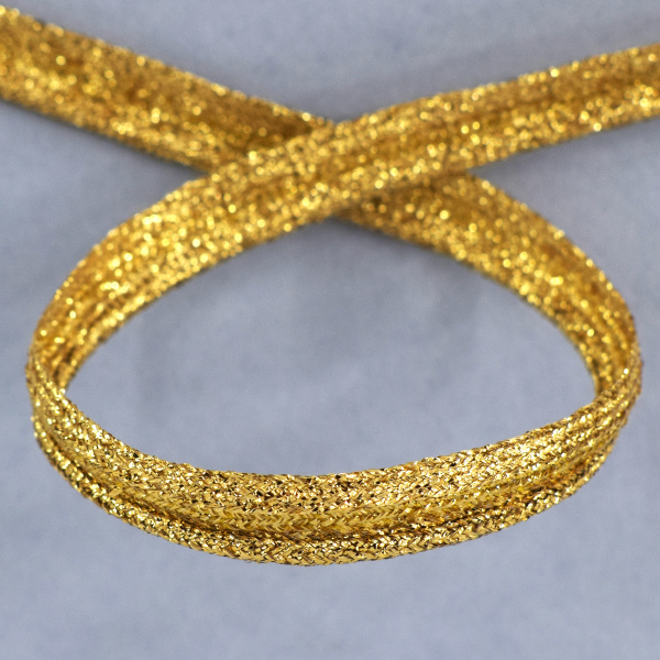 Кант декоративный, 2,5 мм, цвет золотистый люрекс. Арт 881310600X7000          