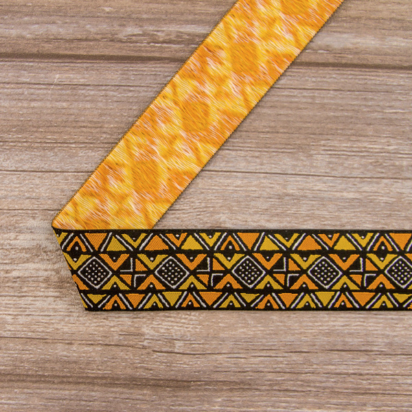 Лента жаккардовая SAFISA, 40 мм, 15 м, цвет 03. Арт 9274-40мм-03