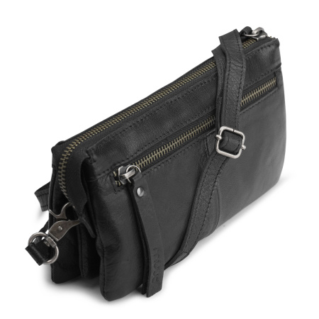 Сумка через плечо "Riga" Black. Арт QB-4441R1/Black