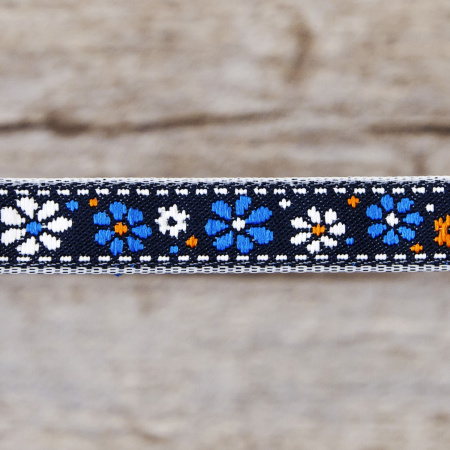 Лента жаккард SAFISA, 10 мм, 15 м, цвет 04. Арт 9165-10мм-04            