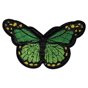 Термоаппликация "Большая зеленая бабочка
