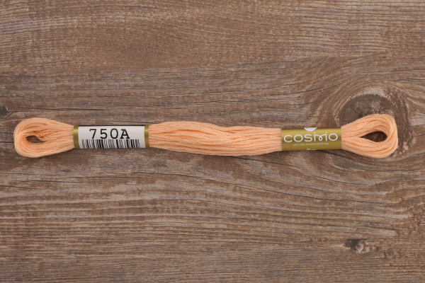 Мулине COSMO однотонный цвет  750       . Арт 25-6/750       