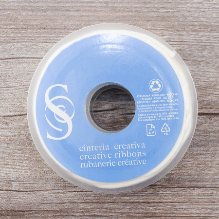 Шнур атласный SAFISA 2 мм, 25 м, цвет 02, белый. Арт 462-02                  