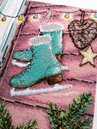 Набор для вышивания "Коньки". Арт 09.009.11