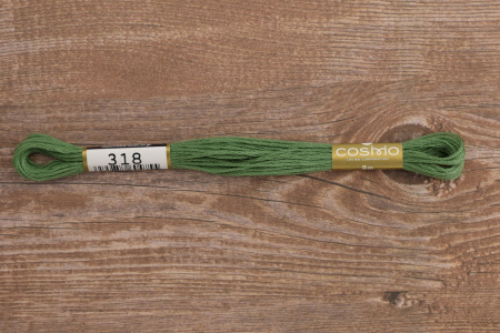 Мулине COSMO однотонный цвет  318       . Арт 25-6/318       