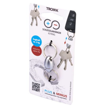 Брелок TROIKA "PLUS & MINUS". Арт KR21-12-MA