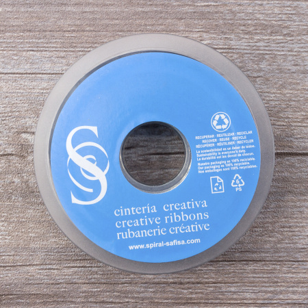 Шнур атласный SAFISA 1,5 мм, 25 м, цвет 15, синий темный. Арт 470-15                  