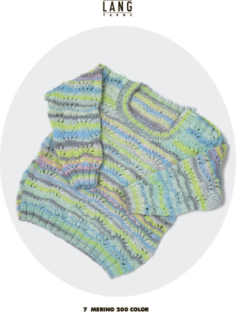 Журнал "PUNTO 54 LAYETTE MERINO 200 COLOR". Арт 2554.0004