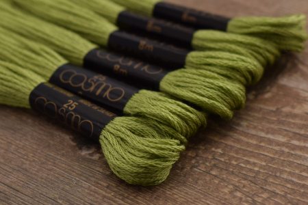 Мулине COSMO однотонный цвет  2117      . Арт 25-6/2117      