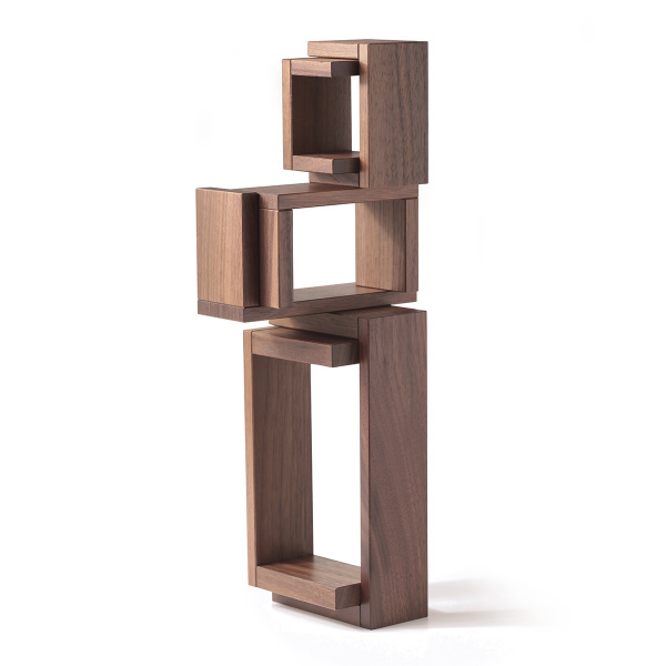 Конструктор дизайнерский NAEF CLASSIC "Corus" 6+, натуральное дерево ореха, 7 деталей. Арт 9427