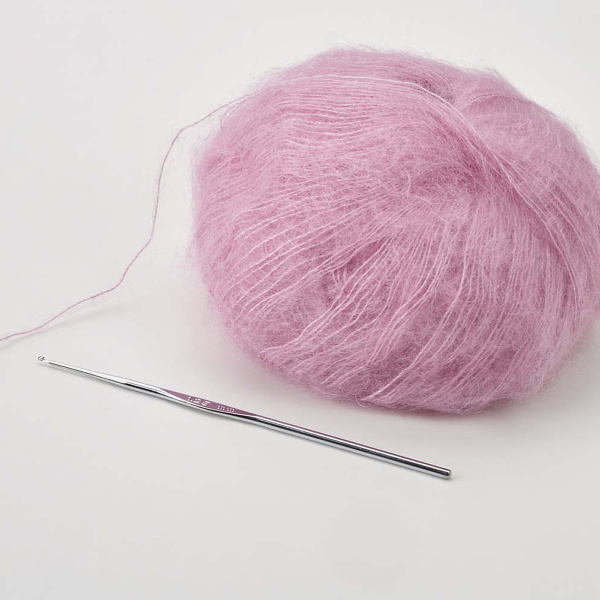 Крючок вязальный, экстратонкий, сталь addiFine №1,75, 13 см. Арт 130-7/1.75-13