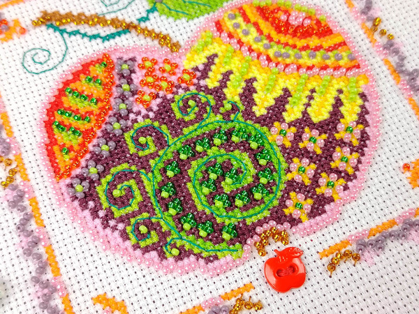 Набор для вышивания  "Молодильное яблочко". Арт 13.003.56