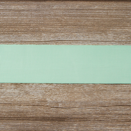 Лента репсовая SAFISA, 50 мм, 25 м, цвет 53 ментоловый. Арт 350-50мм-53