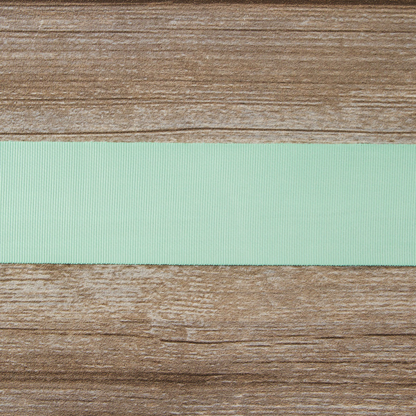 Лента репсовая SAFISA, 50 мм, 25 м, цвет 53 ментоловый. Арт 350-50мм-53