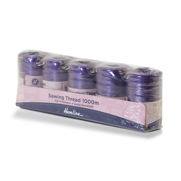 Нить универсальная  Hemline для шитья, 1000 м. Арт N4124.250