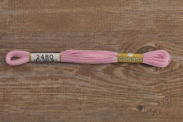 Мулине COSMO однотонный цвет  2480      . Арт 25-6/2480      