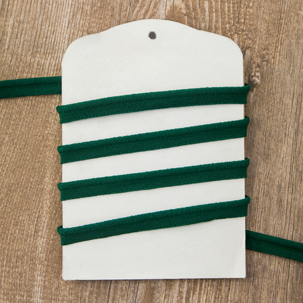 Резинка окантовочная, цвет зеленый. Арт VE/5038