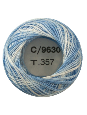 Мулине "Finca Perle"(Жемчужное"), №12,мультиколорный цвет 9630. Арт 00009/12/9630           