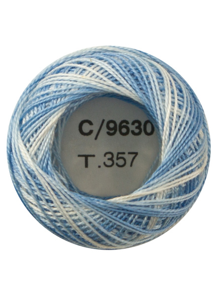 Мулине "Finca Perle"(Жемчужное"), №12,мультиколорный цвет 9630. Арт 00009/12/9630           