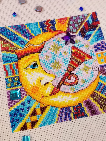 Набор для вышивания  "Свет-месяц". Арт 13.003.72