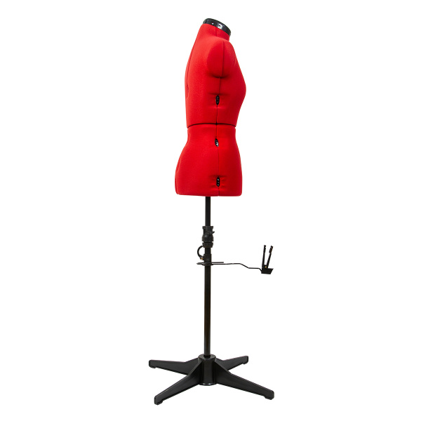 Манекен портновский раздвижной, размер S, цвет красный. Арт MR031.FG304C/G002