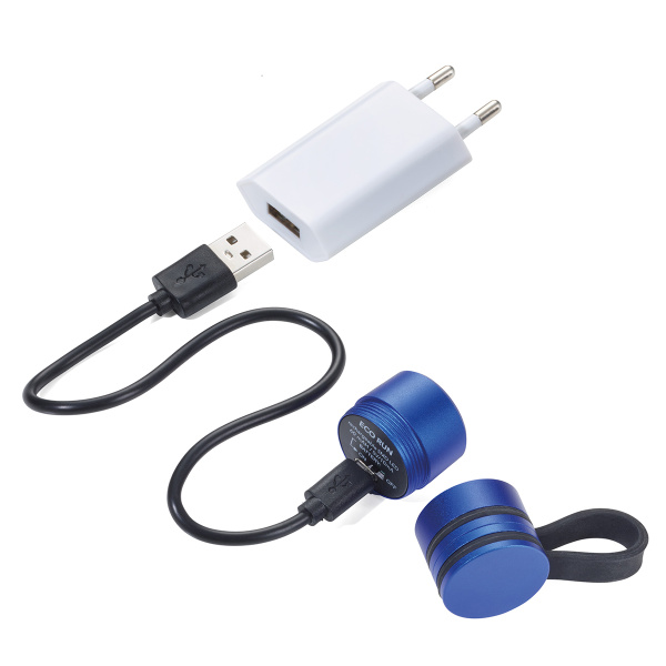 Фонарь TROIKA, спортивный и аварийный свет, с сильным магнитом для крепления, 3 функции освещения. Арт TOR90/BL