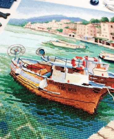 Набор для вышивания "Лодки". Арт 02.012.05