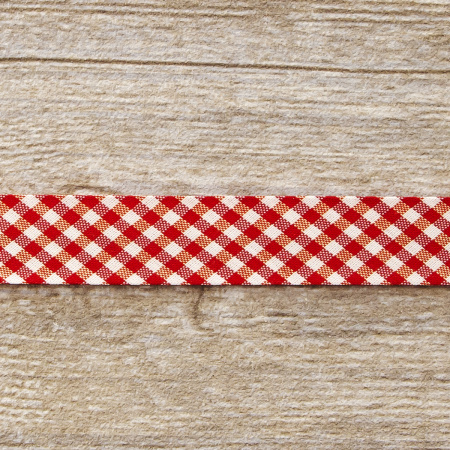 Косая бейка с рисунком SAFISA, арт.5400, 20 мм, 25 м, цвет 14. Арт 5400-20мм-14            