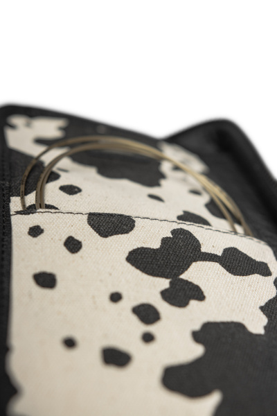 Чехол-органайзер "Canvas Effi" Cow print. Арт QB-4725/Cow print