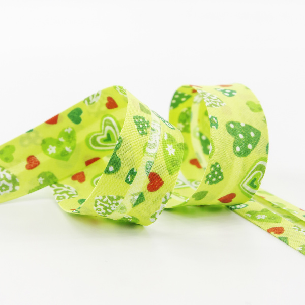 Косая бейка с рисунком SAFISA арт.6530, 20 мм, 20 м, цвет 118. Арт 6530-20мм-118