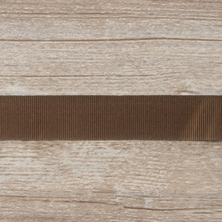 Лента репсовая SAFISA 25 мм, 25 м, цвет 17, темно-коричневый. Арт 350-25мм-17             